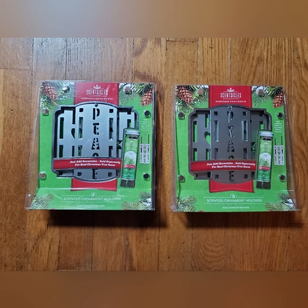 Scentsicles Metal Scent Holder Ornaments